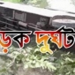 তেঁতুলিয়ায় নিয়ন্ত্রণ হারিয়ে যাত্রীবাহী বাস খাদে